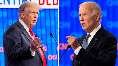 Biden-Trump düellosunda kıyamet koptu: İlişkiye girdin - girmedim tartışması