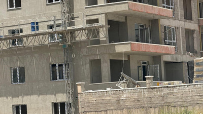 Ankara'da inşaatta iskele çöktü: Yaralılar var