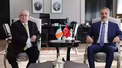 Bakan Fidan, İrlanda Meclis Başkanı ile görüştü