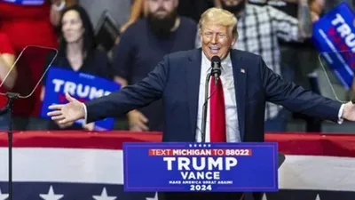 Trump sıikast girişimi sonrası ilk mitingini gerçekleştirdi