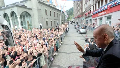 Erdoğan: Rize'ye muhteşem bir cami inşa edeceğiz