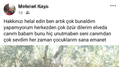 Sosyal medyadaki intihar paylaşımı ortalığı karıştırdı
