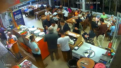 Restoranda olay olan görüntüler: Savcı sessizliğini bozdu