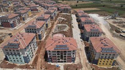 15 ayda yeni bir şehir kuruldu: Depremin yıktığı ilçenin son hali böyle görüntülendi