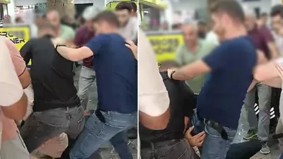 İndirim izdihamı tekme-tokat kavgaya dönüştü