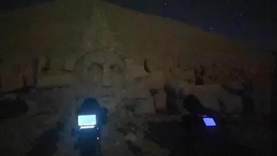 Nemrut'ta tarihi gece: Meteor yağmurunun görsel şöleni kamerada