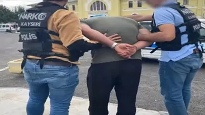 Kayseri'de bir şüphelinin bavulundan 9 kilo uyuşturucu çıktı