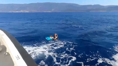 Cezaevinden izinli çıkmıştı, yüzerek firar ederken yakalandı