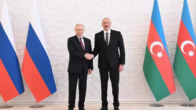 Putin ve Aliyev Bakü'de görüştü