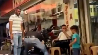 Sokak ortasında dehşet: Dini nikahlı eşini demirle dövdü
