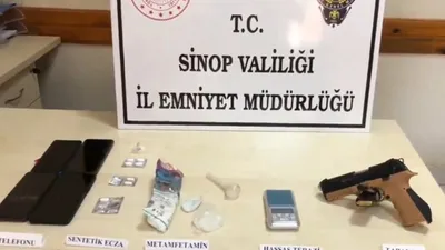 Sinop'ta uyuşturucu operasyonu