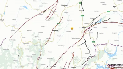 Kahramanmaraş'ta deprem