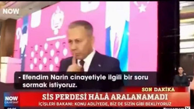 İçişleri Bakanı Yerlikaya gazetecileri böyle susturdu