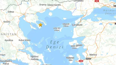 Ege Denizi'nde peş peşe depremler