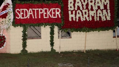 Sedat Peker'den MHP’li ismin oğlunun sünnetine dev çelenk