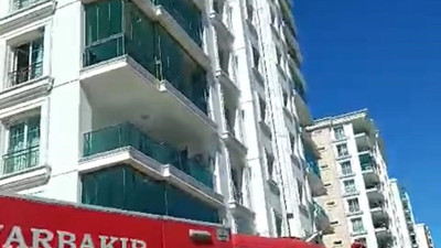 Yangın merdiveninde yangın çıktı: 6 kişi hastanelik oldu