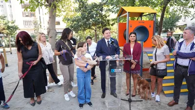 Hayvanları Koruma Günü'nde Kadıköy'de ''Pati Park'' açıldı