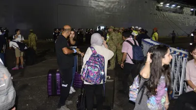 378 kişi daha Lübnan'dan tahliye edilerek Türkiye'ye getirildi