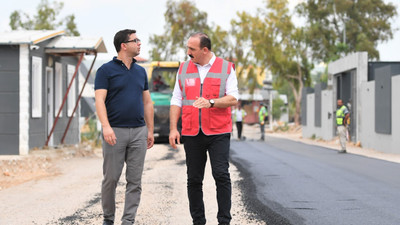 Konyaaltı Belediye Başkanı Kotan çalışmaları yerinde inceledi
