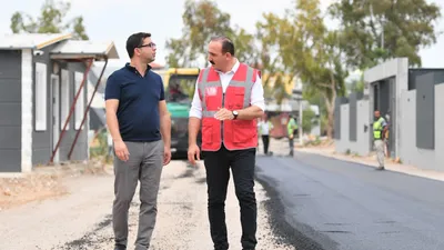 Konyaaltı Belediye Başkanı Kotan çalışmaları yerinde inceledi