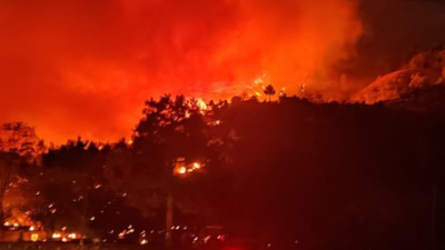 Muğla'da 3 ayrı noktada birden orman yangını: Evler tahliye edildi