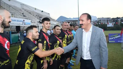 Konyaaltı'nda Mahalleler Arası Futbol Turnuvası devam ediyor