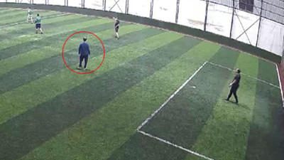 Ölüm halı saha maçında yakaladı