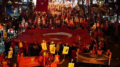Cumhuriyet'in 101. yılı Kartal'da coşkuyla kutlandı