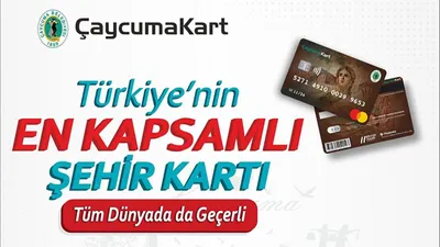 Eğitim yardımları ÇaycumaKart'la ödeniyor