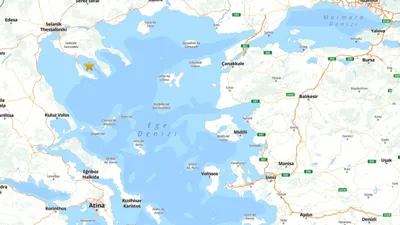 Ege Denizi'nde deprem