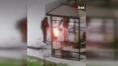 Şehir magandaları kamerada: Yaptıklarına inanamayacaksınız!