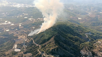 Antalya'da orman yangını