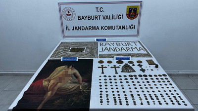 Dünyaca ünlü ressamın tablosu Bayburt'tan çıktı