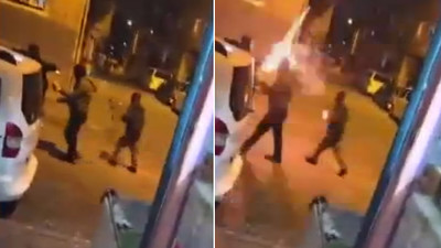 İstanbul'da maskeli bir grup polise saldırdı