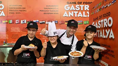 Muratpaşa'daki özel çocuklar, Gastro Antalya’da yarıştı