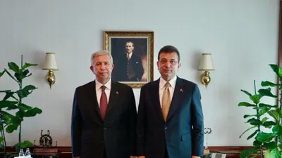 İmamoğlu, Yavaş ile görüştü: ''Biz tek yumruğuz''