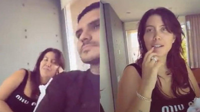 Wanda Nara makyajsız haliyle sosyal medyanın diline düştü