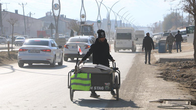 Çılgın gezgin 7 bin kilometre yürüyerek Türkiye'ye geldi