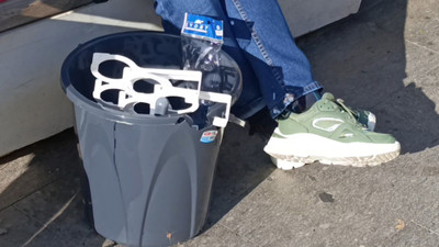 Kaza yapan minibüse ''KDV'li kova'' cezası