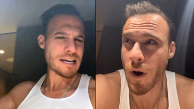 Kerem Bursin bu videosu ile alay konusu oldu