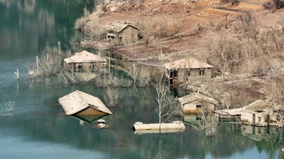 Türkiye'nin Atlantis'i Batık Köy yeniden ortaya çıktı