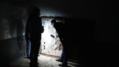 Hastane diye girdikleri bina teröristlerin karınca yuvası tünel ağı çıktı