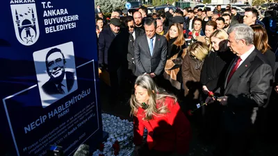 Ankara'da Necip Hablemitoğlu'nun anısını yaşatacak park açıldı