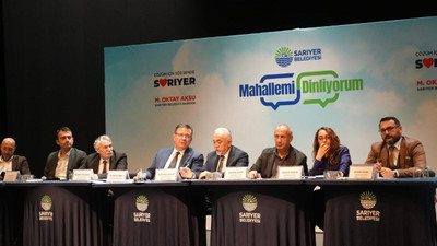 Sarıyer Belediye Başkanı Aksu komşularıyla buluştu; 250 günde yapılanları anlattı