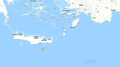 Akdeniz'de 4,1 büyüklüğünde deprem