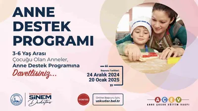 Üsküdar’da ''Anne Destek Programı'' başlıyor