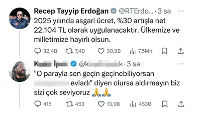 Erdoğan'a küfürlü asgari ücret yanıtına gözaltı