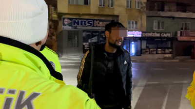 Yüzsüz sürücü polise saç baş yoldurdu