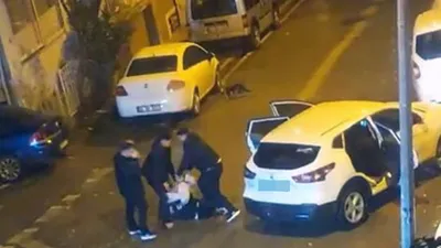 Bir genci döve döve kaçırmak isteyen şehir eşkıyaları yakalandı