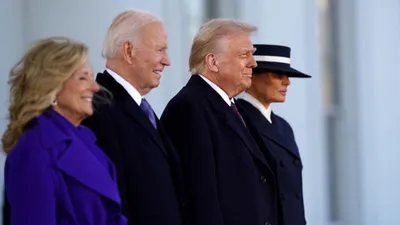Donald Trump Beyaz Saray'a geri döndü